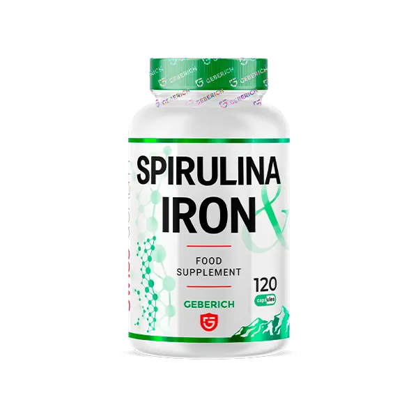 Iron Spirulina gélules