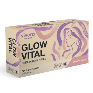 Vivera Glow Vital gélules, boîte de 60